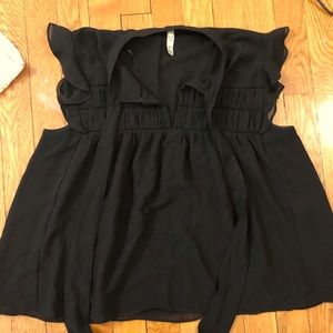 Zara TRF top with front tie available